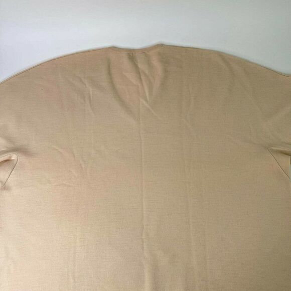 ST. CROIX MEN’S PULLOVER CREME Size XX Zephyr wool knit V-Neck SWEATER - Picture 8 of 12